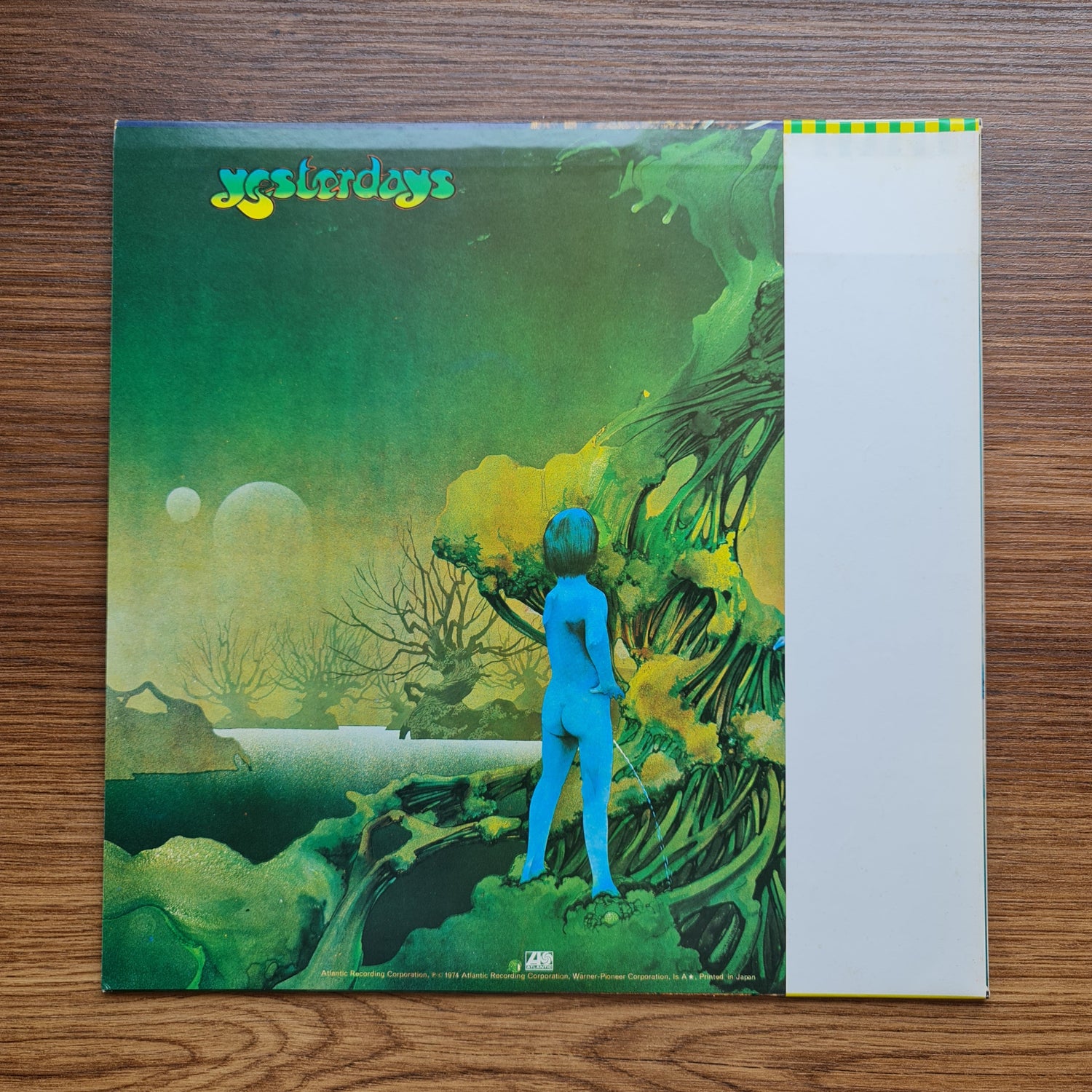 Yes – Yesterdays 33'lük LP PLAK Japan Vinyl
