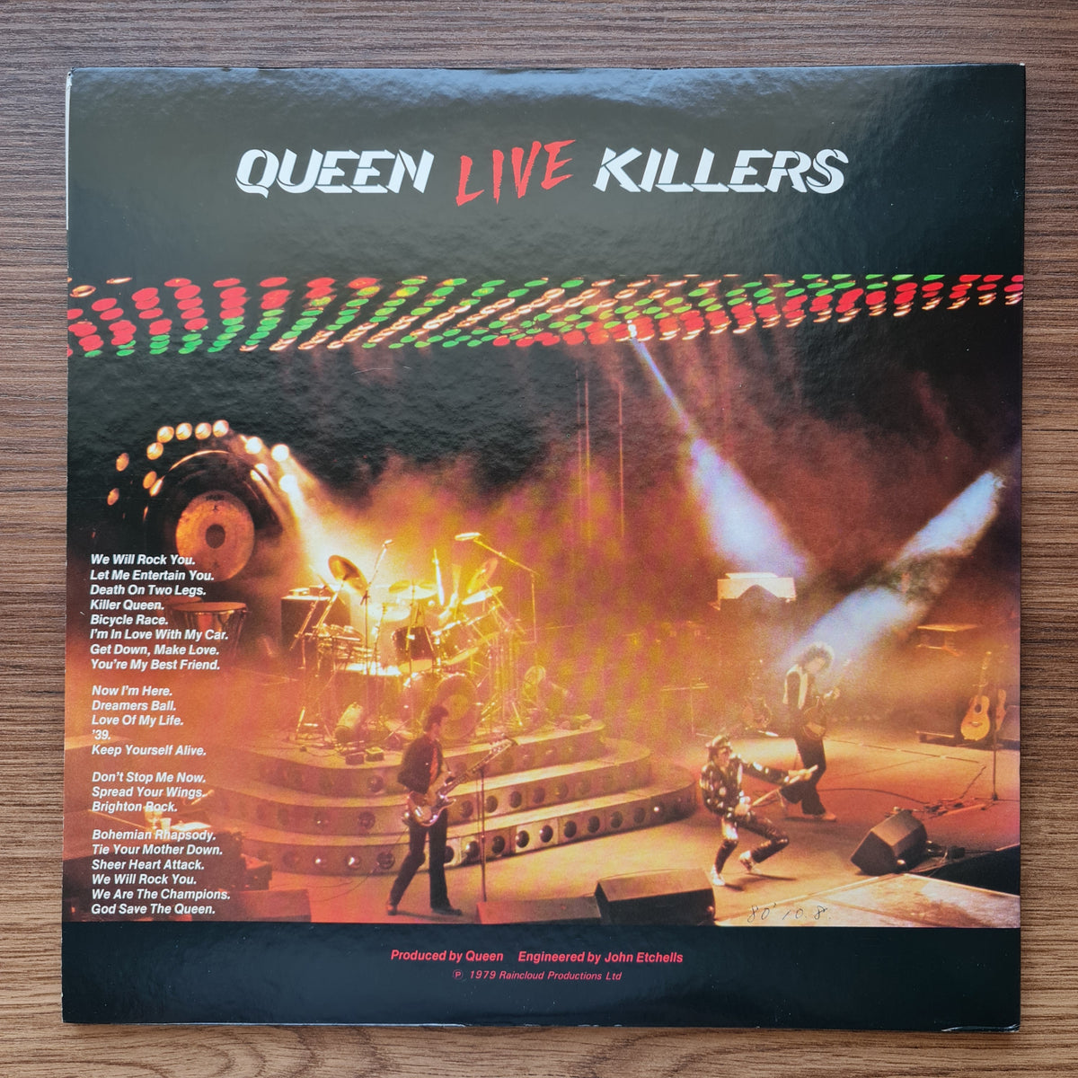 Queen – Live Killers 33'lük LP PLAK Japan Vinyl