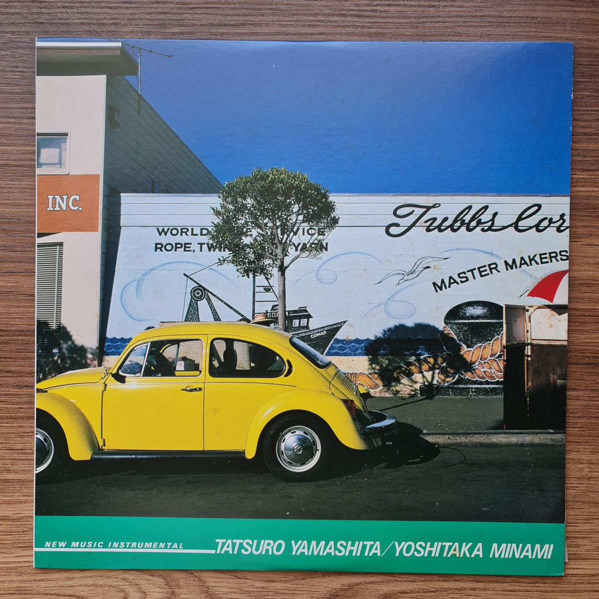Tatsuro Yamashita &Yoshitaka Minami - New Music Instrumental 33'lük LP PLAK Japan Vinyl