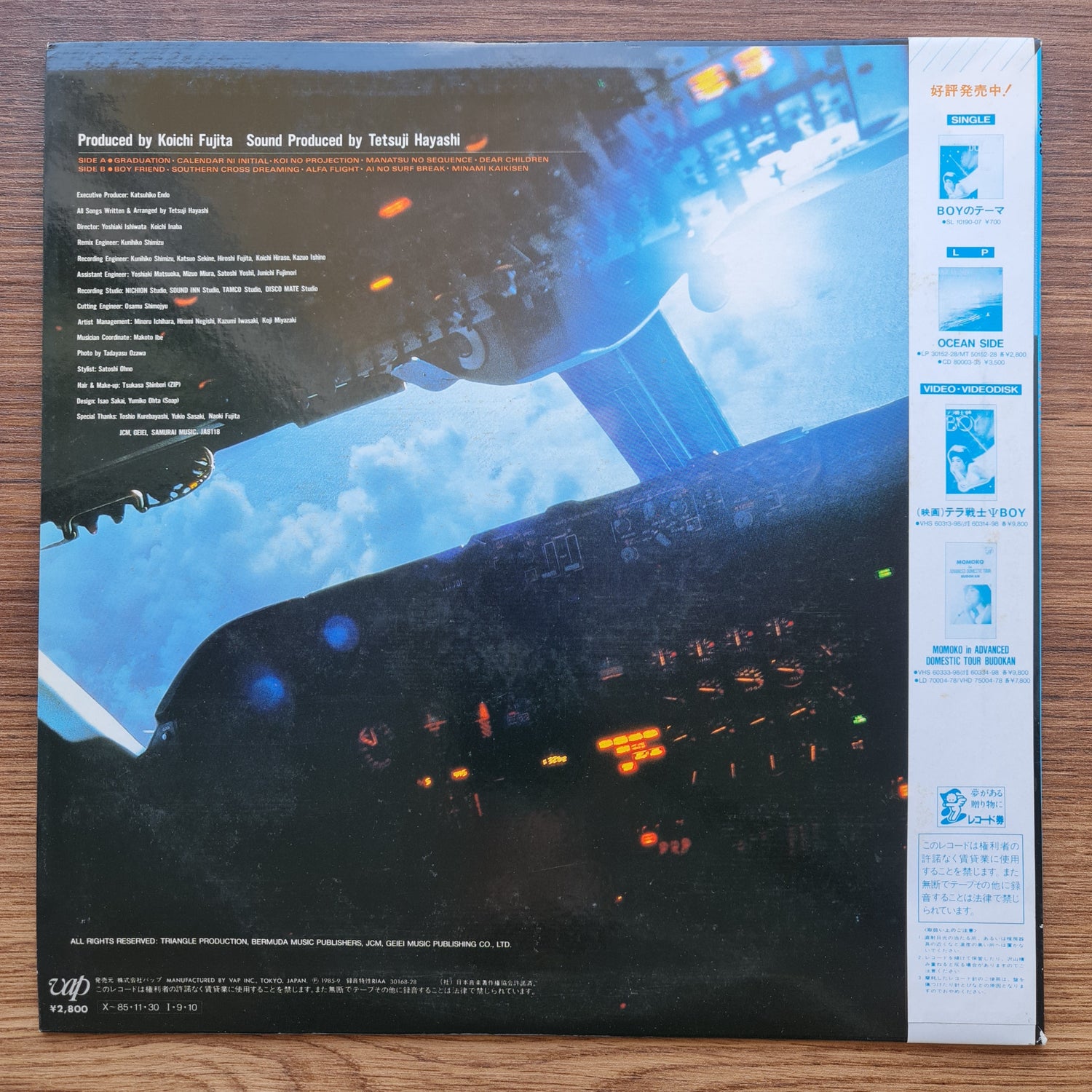 Kikuchi Momoko – Tropic Of Capricorn 33'lük LP PLAK Japan Vinyl