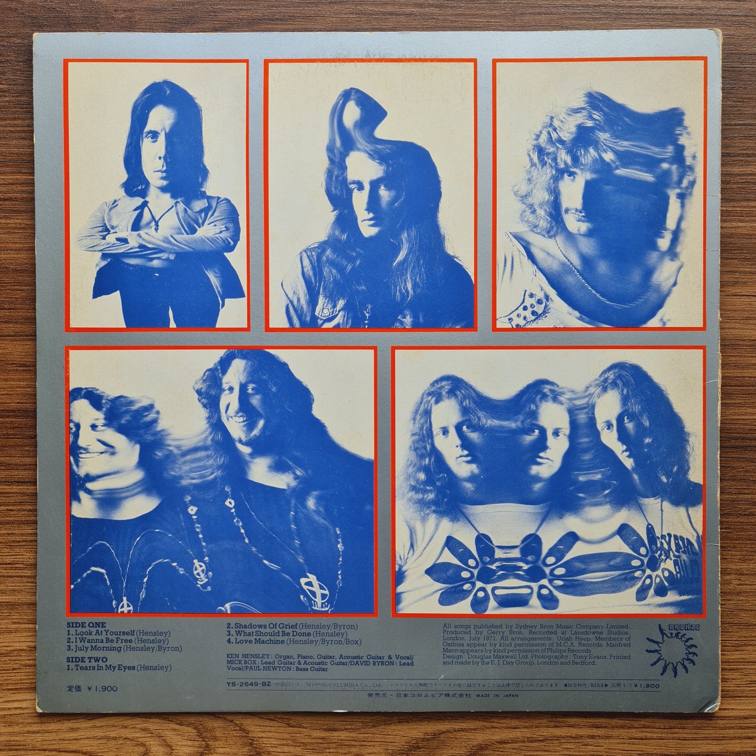 Nazareth – Razamanaz 33'lük LP PLAK Japan Vinyl