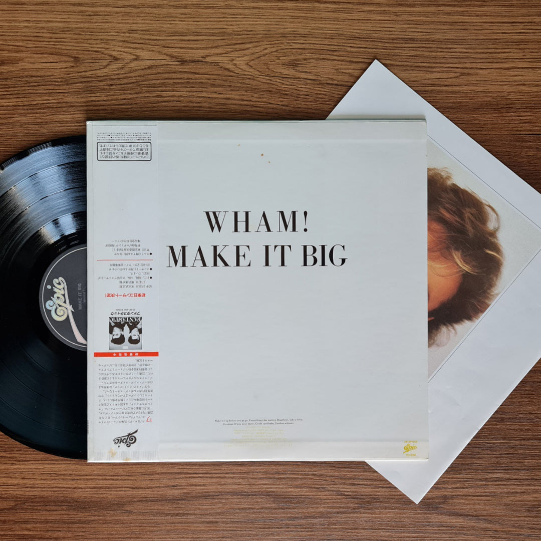 Wham! - Make It Big 33'lük LP PLAK Japan Vinyl