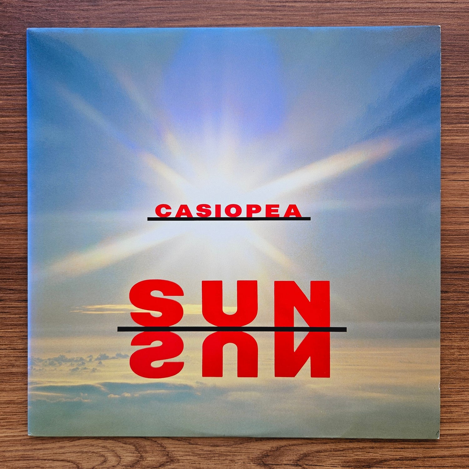 Casiopea - Sun Sun 33'lük LP PLAK Japan Vinyl