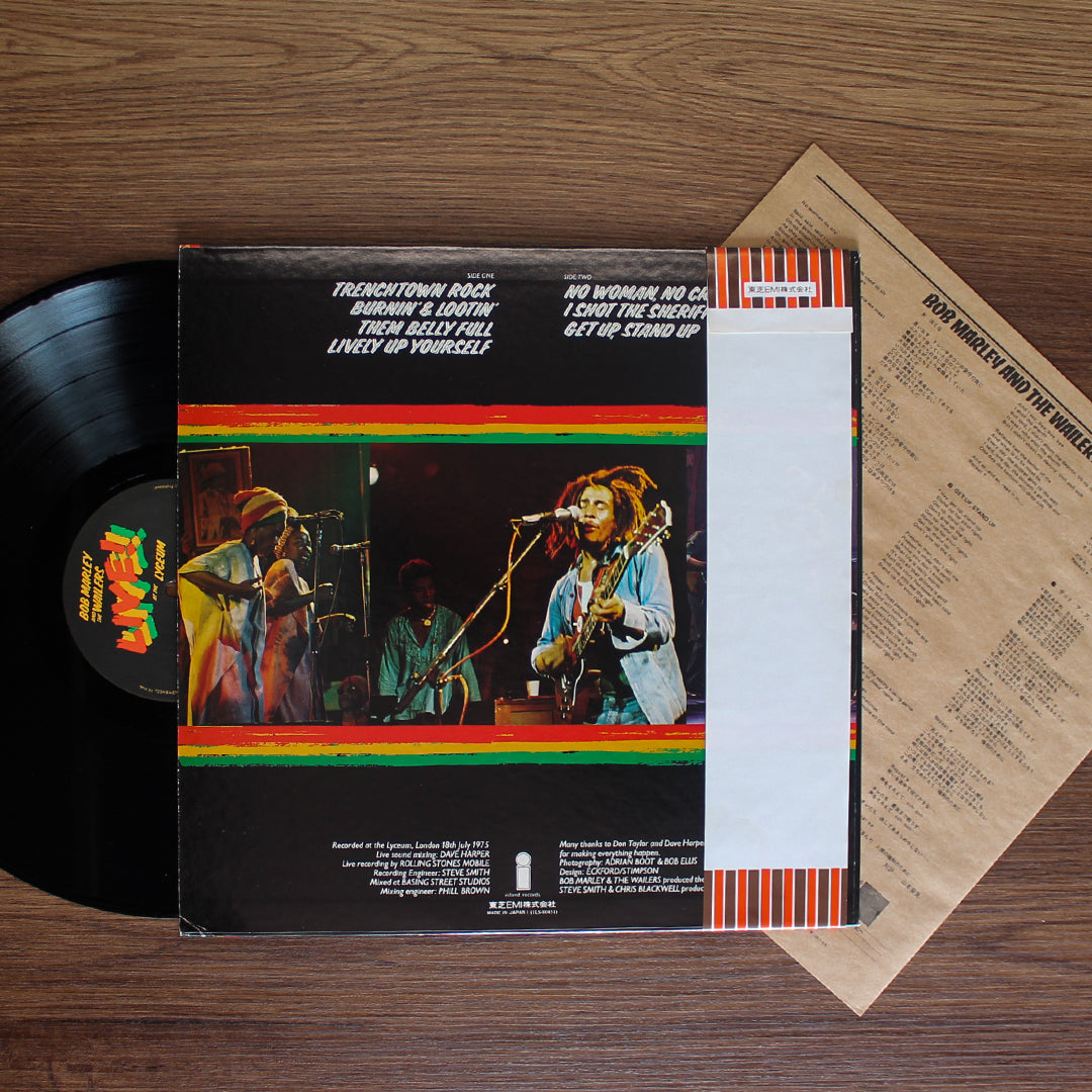 Bob Marley And The Wailers - Live! Japan Vinyl