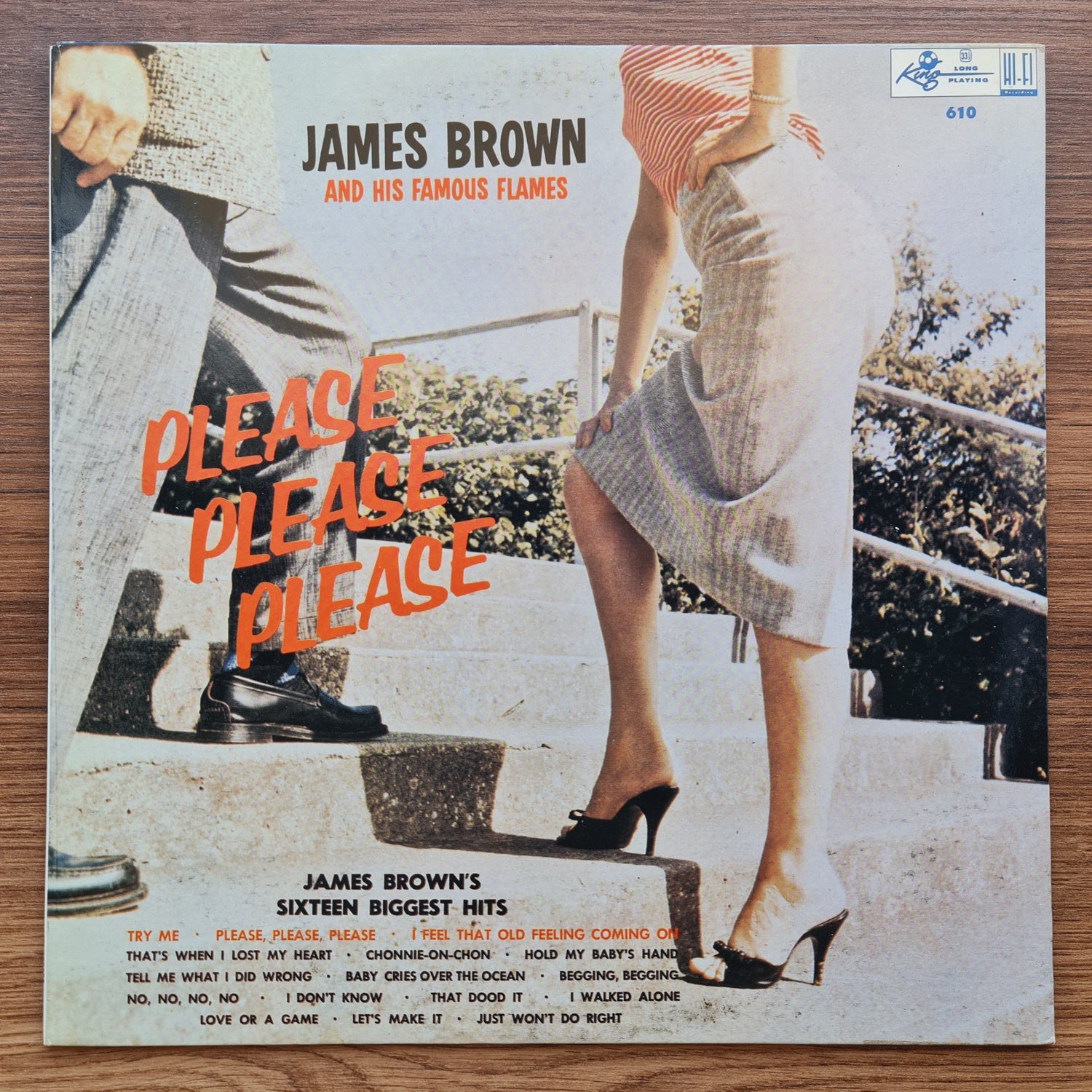 James Brown & The Famous Flames – Please, Please, Please Japan Vinyl