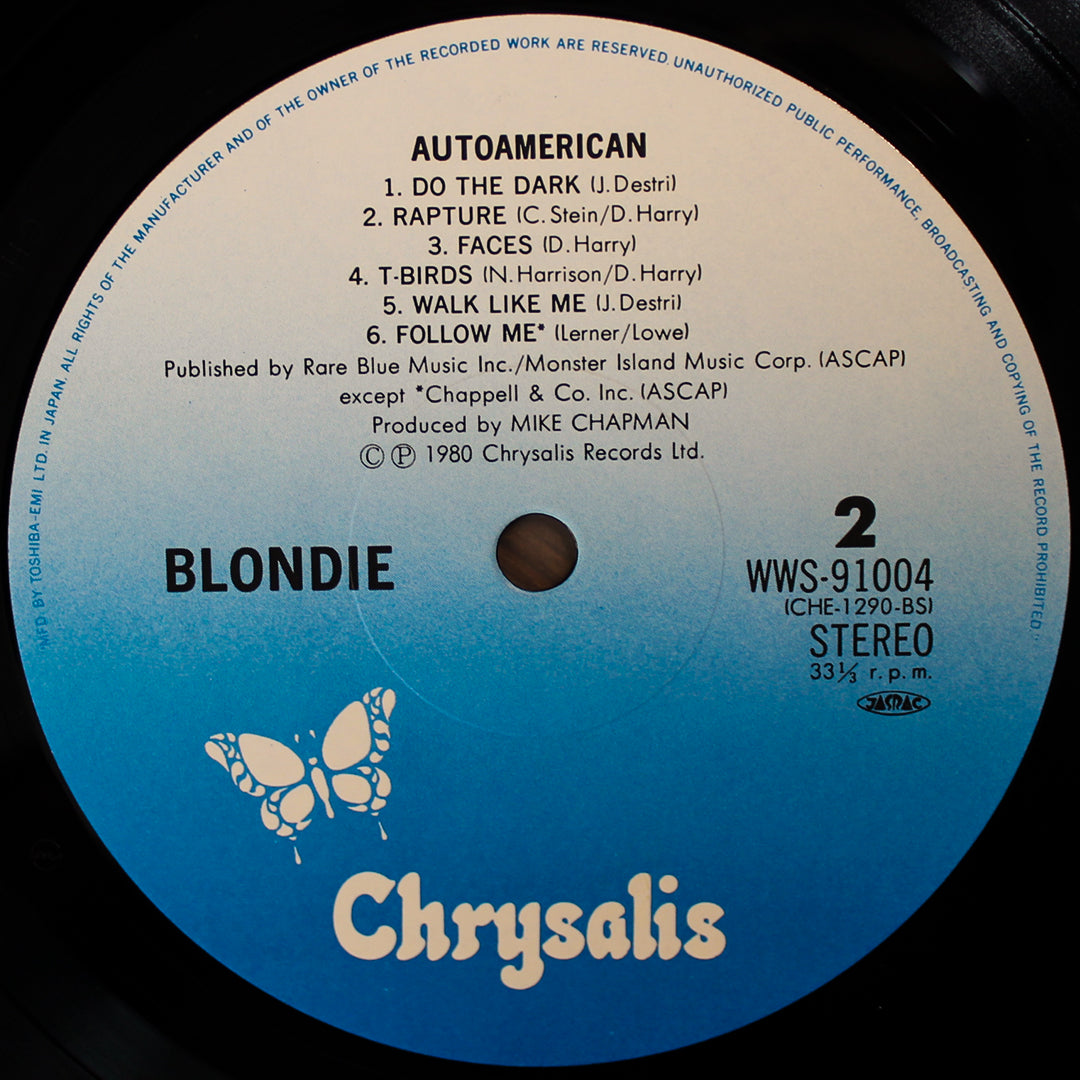 Blondie - AutoAmerican Japan Vinyl