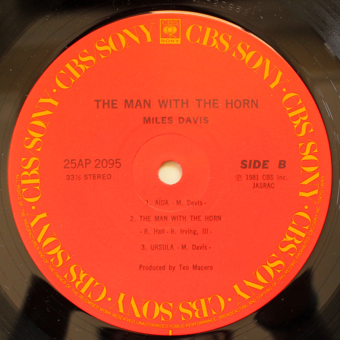 Miles Davis - The Man With The Horn Japan Vinyl