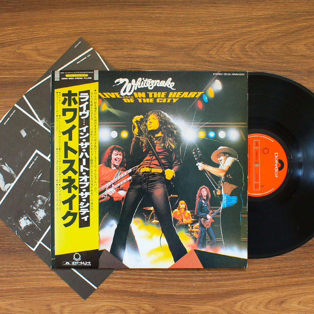 Whitesnake - Live... In The Heart Of The City Japan Vinyl