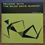 The Miles Davis Quintet – Relaxin' With The Miles Davis Quintet 33'lük LP PLAK Japan Vinyl