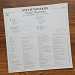Stevie Wonder – Stevie Wonder's Original Musiquarium I 33'lük LP PLAK Japan Vinyl