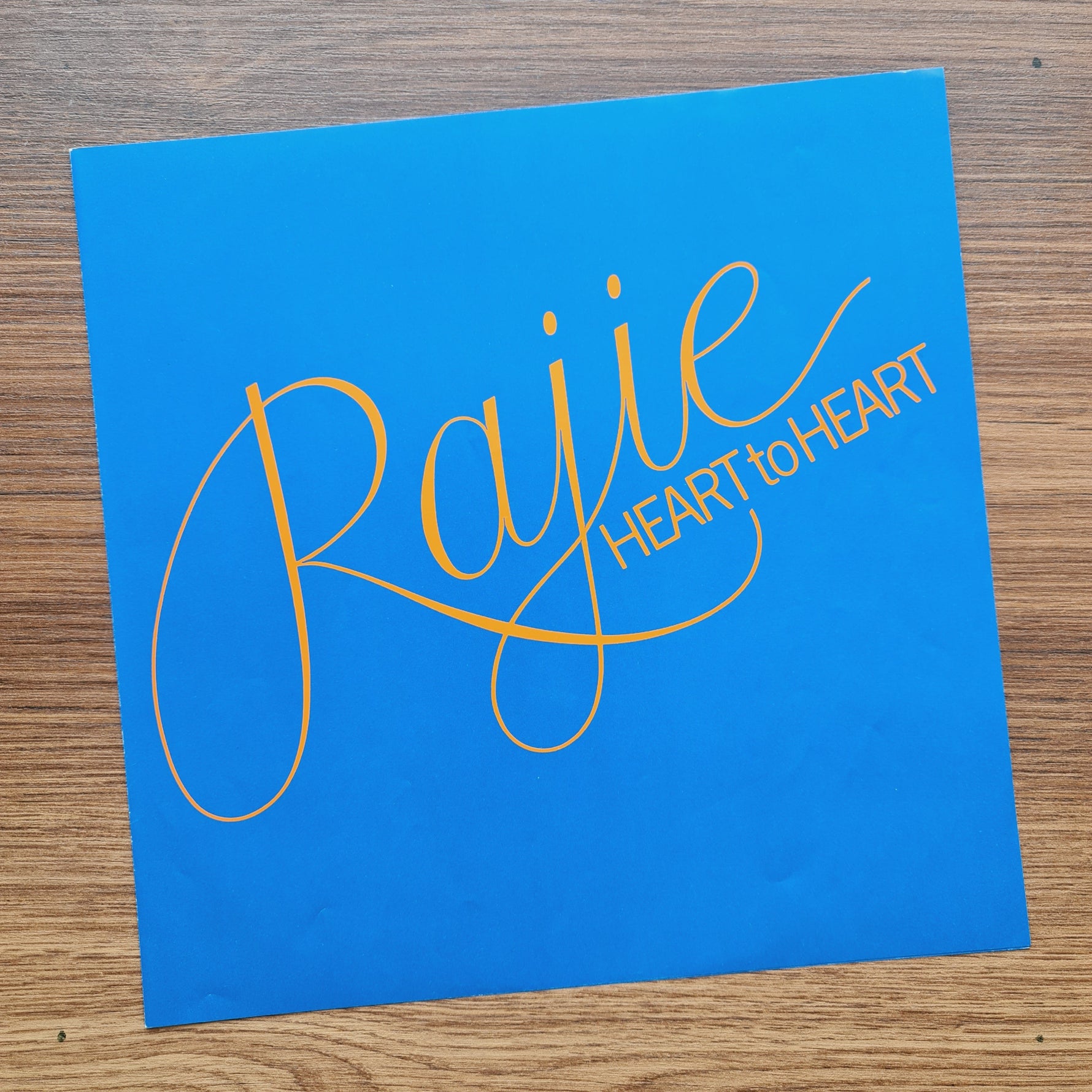Rajie – Heart To Heart Japan Vinyl
