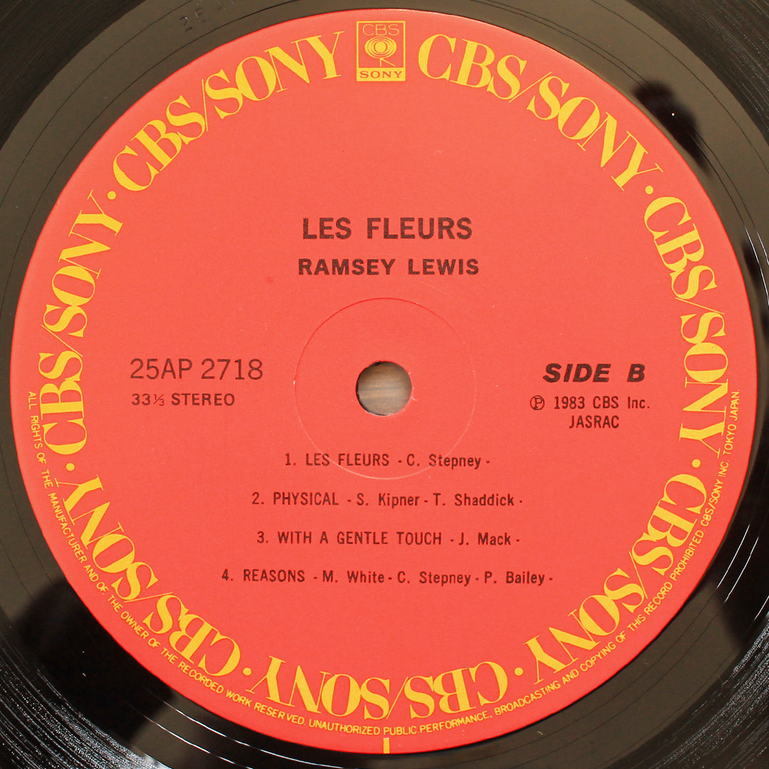 Ramsey Lewis – Les Fleurs 33'lük LP PLAK Japan Vinyl
