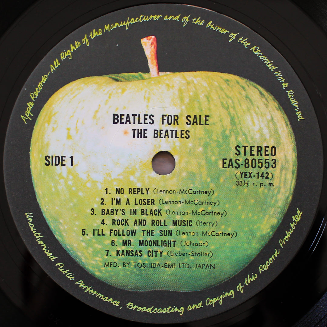 The Beatles - Beatles For Sale 33'lük LP PLAK Japan Vinyl