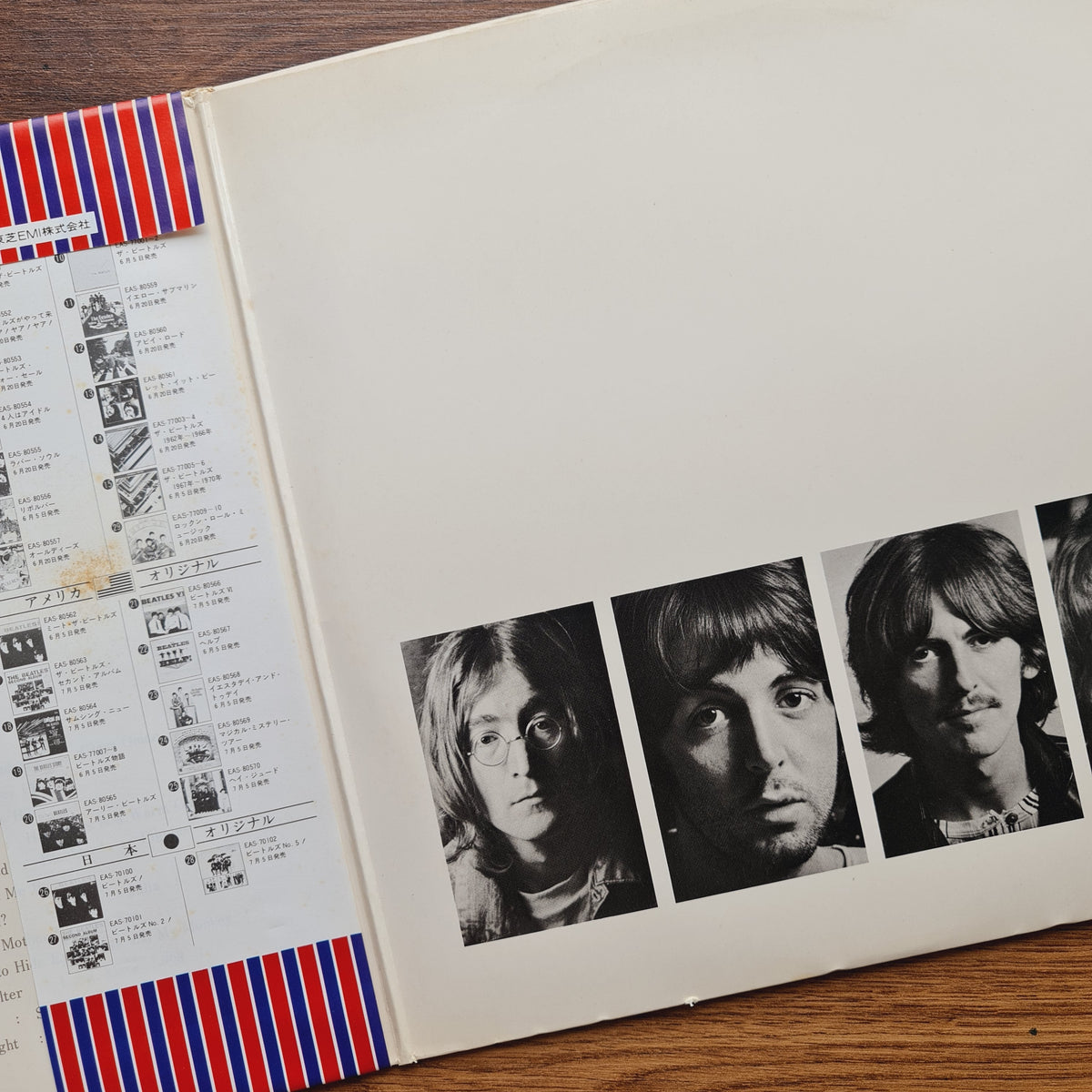 The Beatles – White Album 33'lük LP PLAK Japan Vinyl