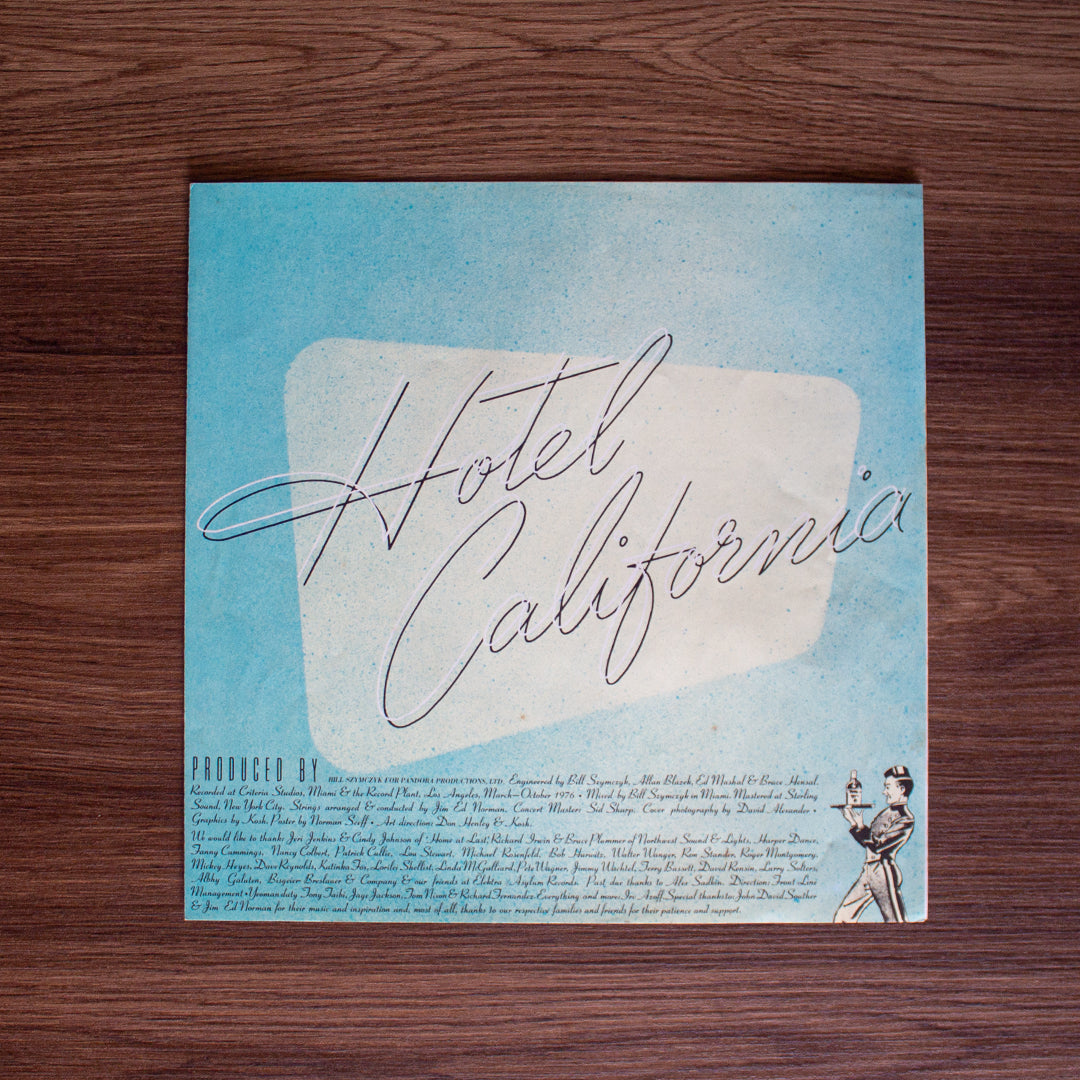 Eagles - Hotel California 33'lük LP PLAK Japan Vinyl