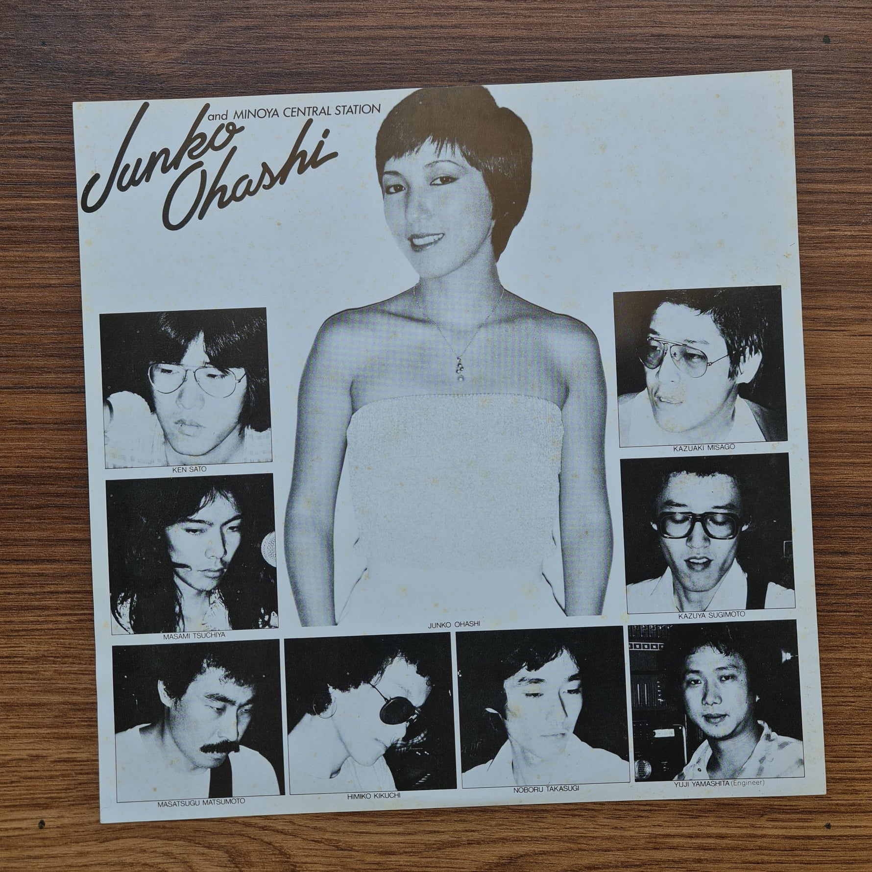 Junko Ohashi & Minoya Central Station – Crystal City 33'lük LP PLAK Japan Vinyl