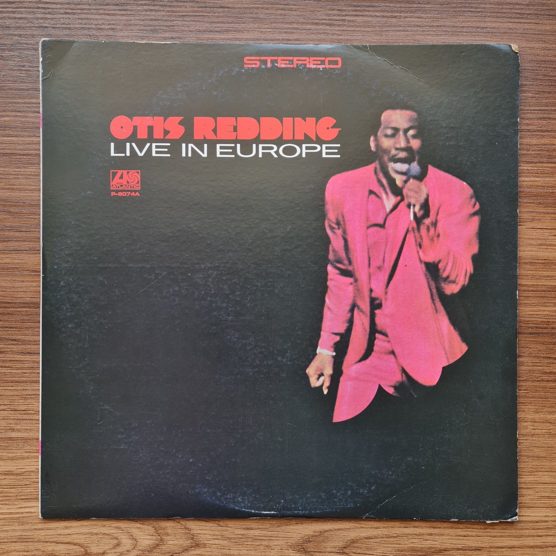 Otis Redding – Otis Redding Live In Europe 33'lük LP PLAK Japan Vinyl