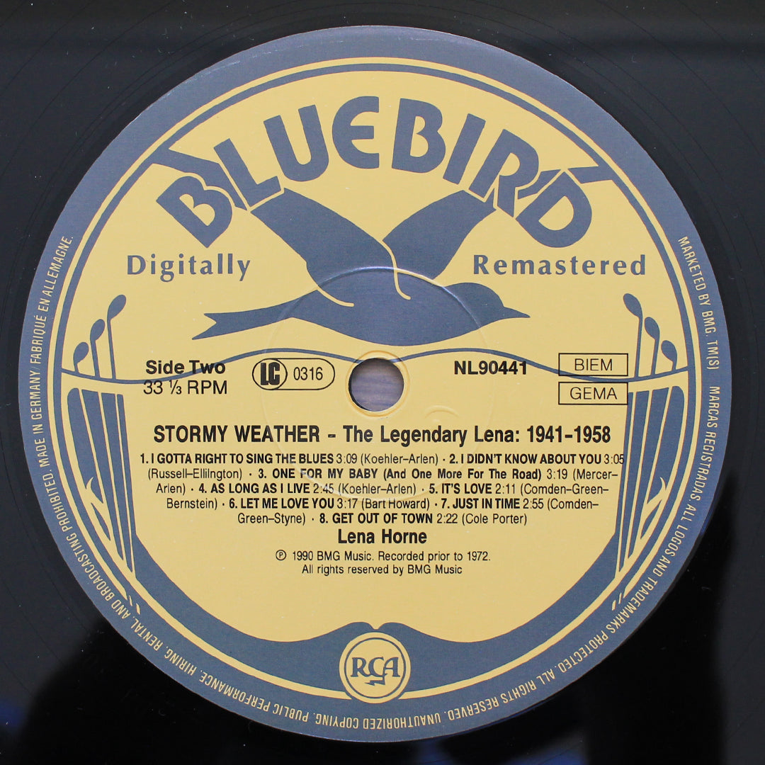 Lena Horne – Stormy Weather The Legendary Lena 1941-1958 İmzalı Plak Japan Vinyl