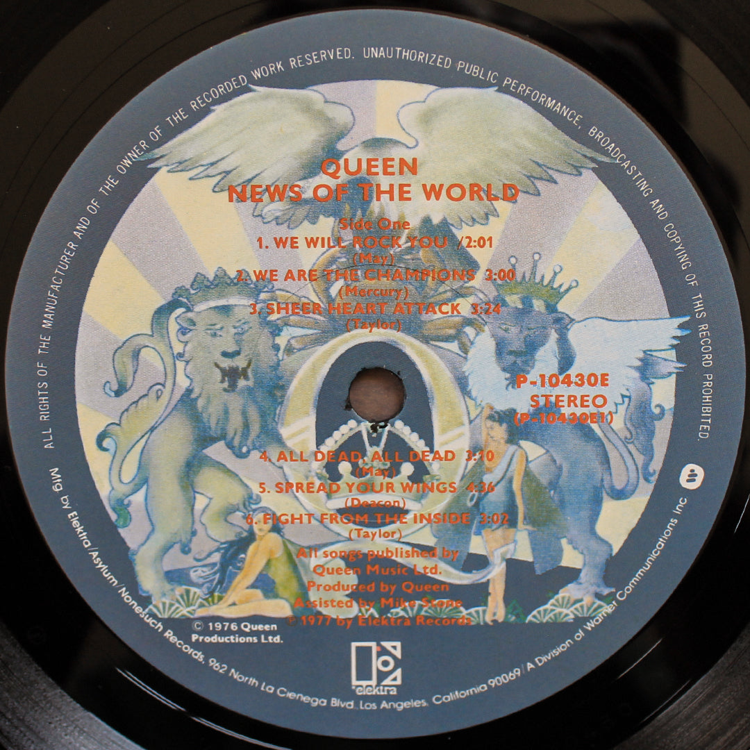 Queen - News Of The World Japan Vinyl