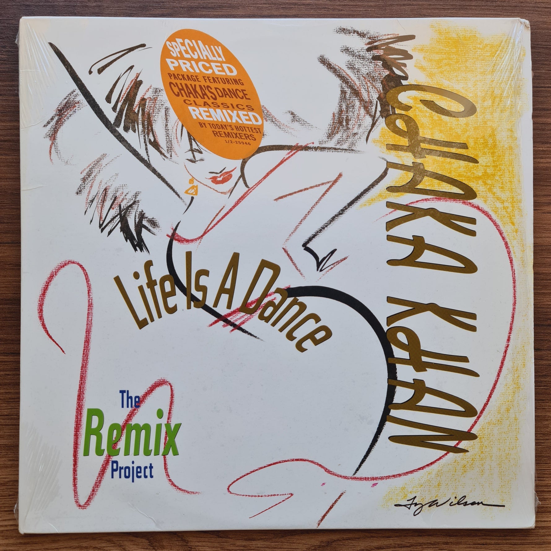Chaka Khan - Life Is A Dance - The Remix Project Japan Vinyl
