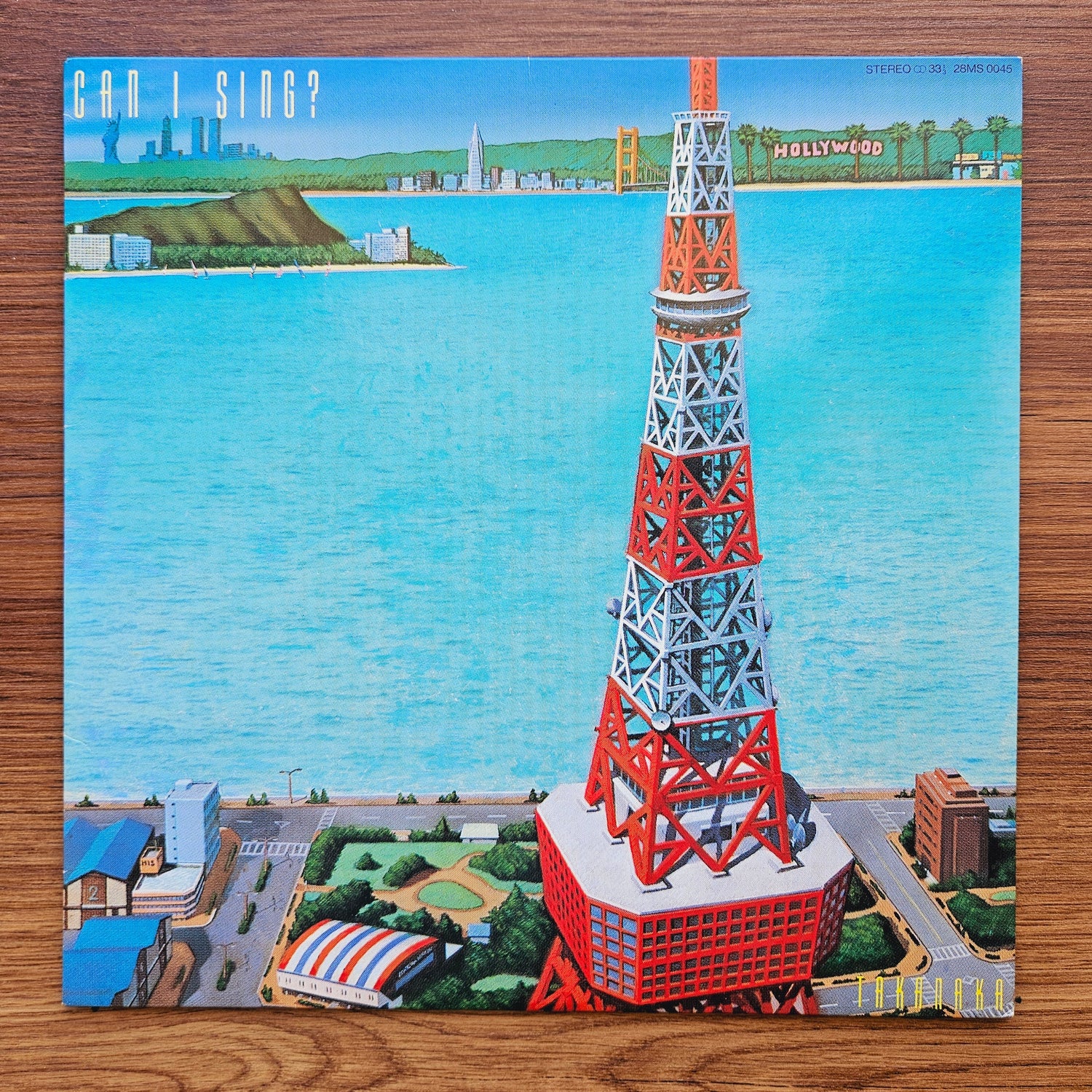Masayoshi Takanaka - Can I Sing? 33'lük LP PLAK Japan Vinyl