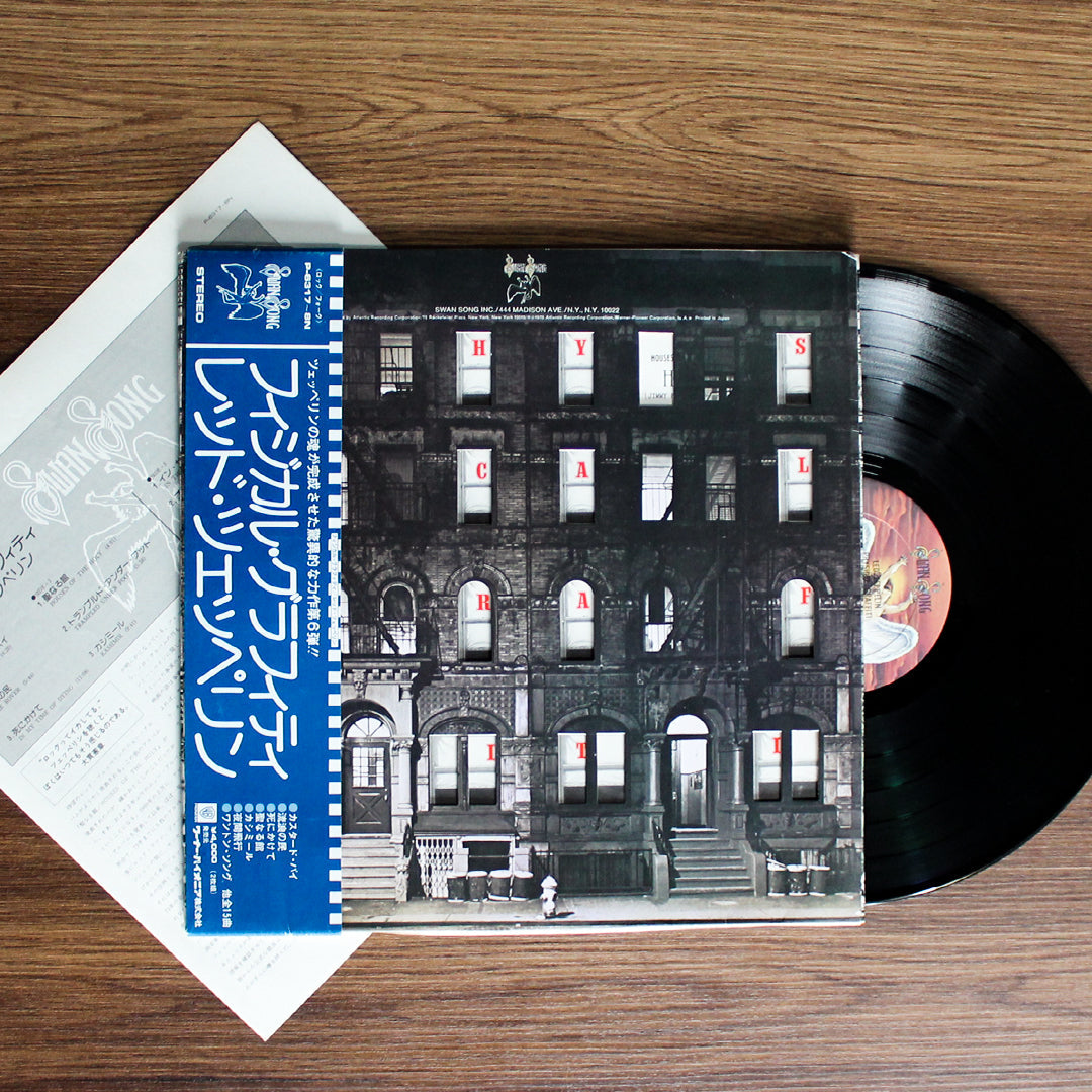 Led Zeppelin ‎- Physical Graffiti Japan Vinyl