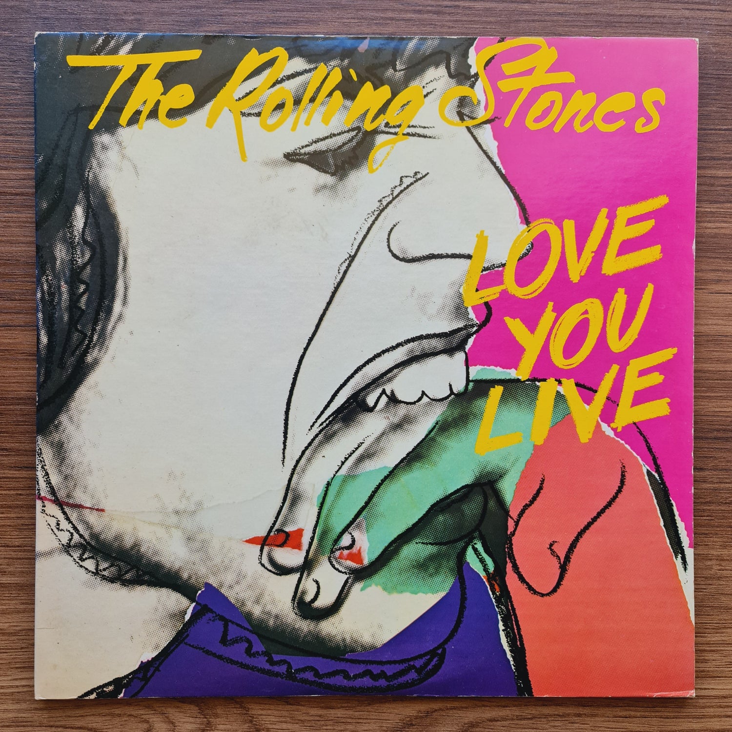 The Rolling Stones – Love You Live 33'lük LP PLAK Japan Vinyl