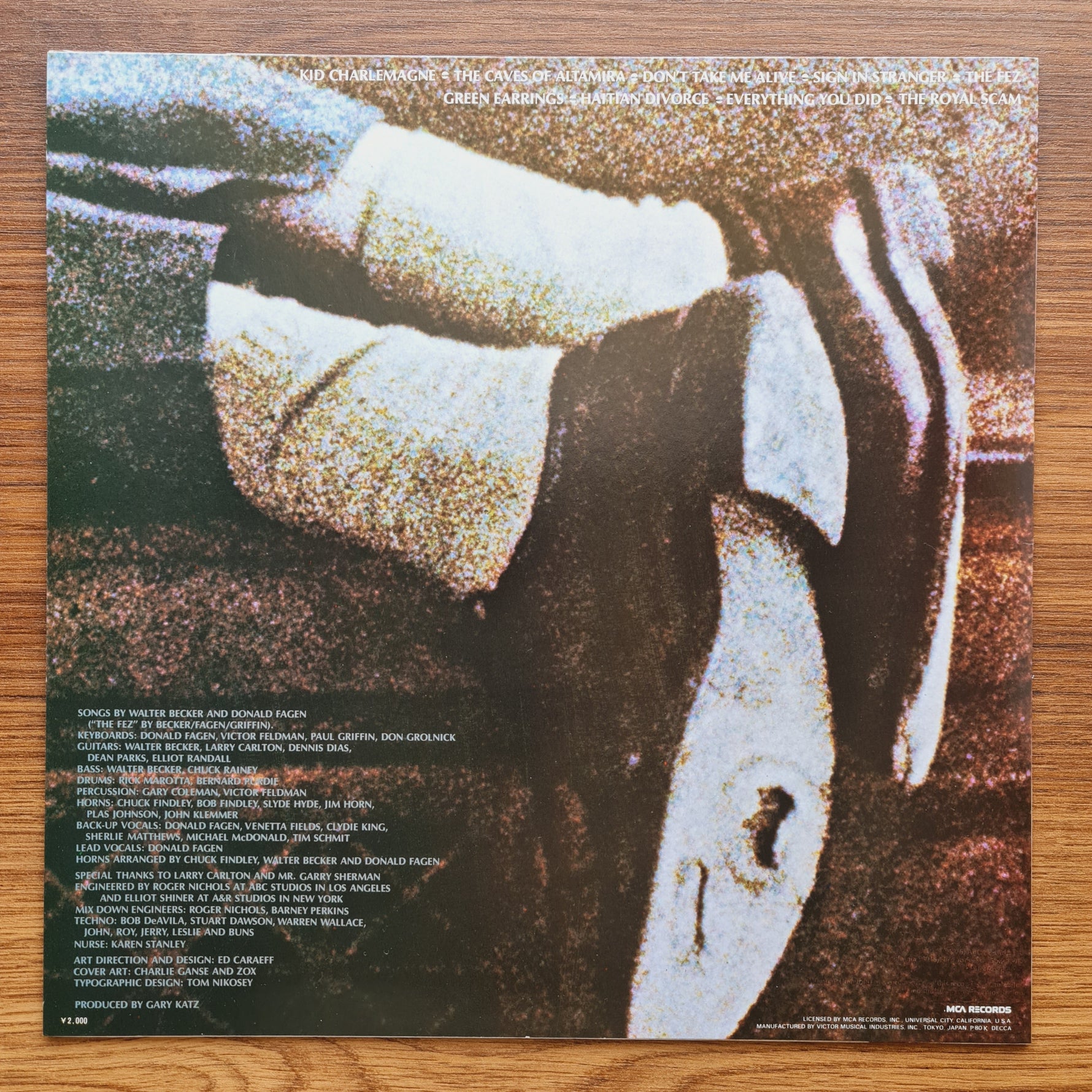 Steely Dan – The Royal Scam 33'lük LP PLAK Japan Vinyl