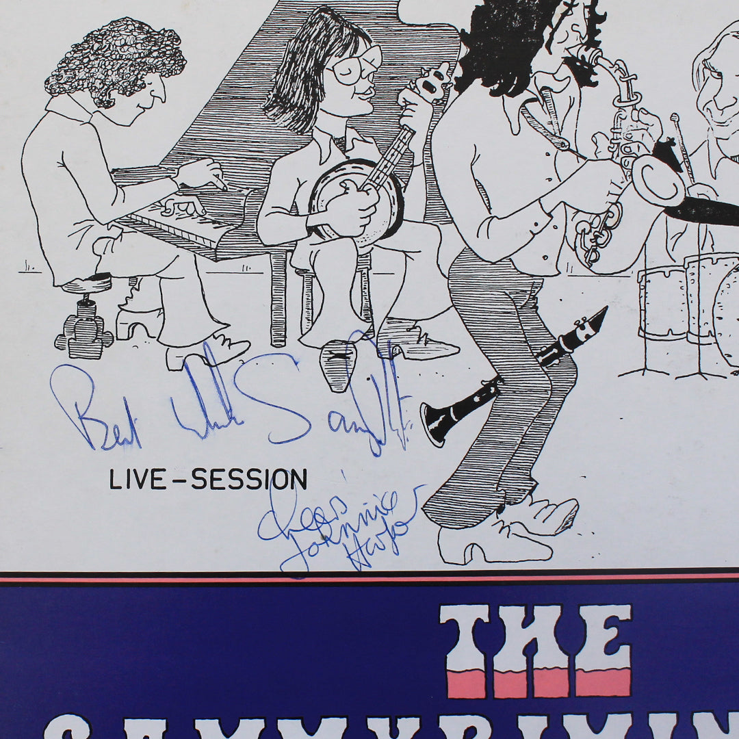 Sammy Rimington Band – Live - Session İmzalı Plak Japan Vinyl