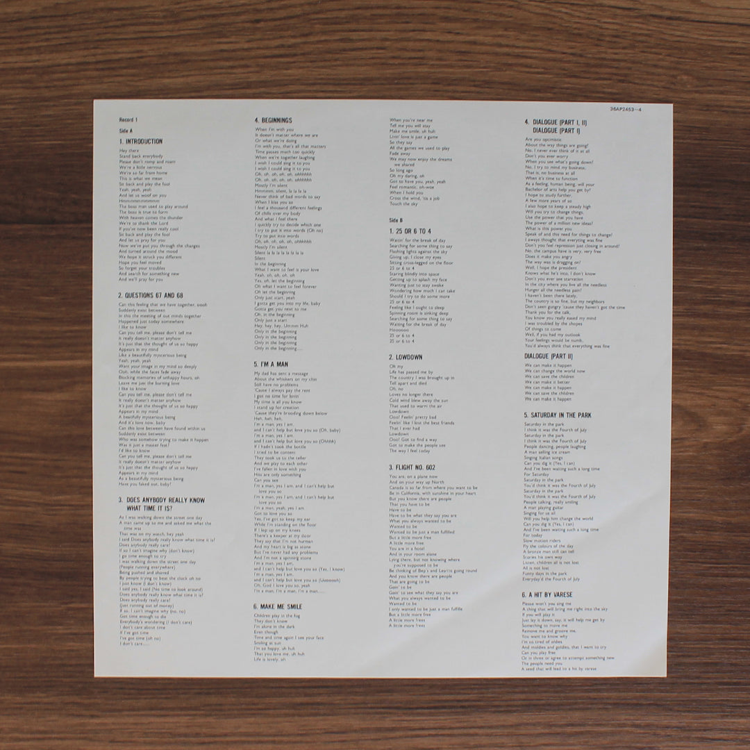 Chicago - Greatest Hits Japan Vinyl