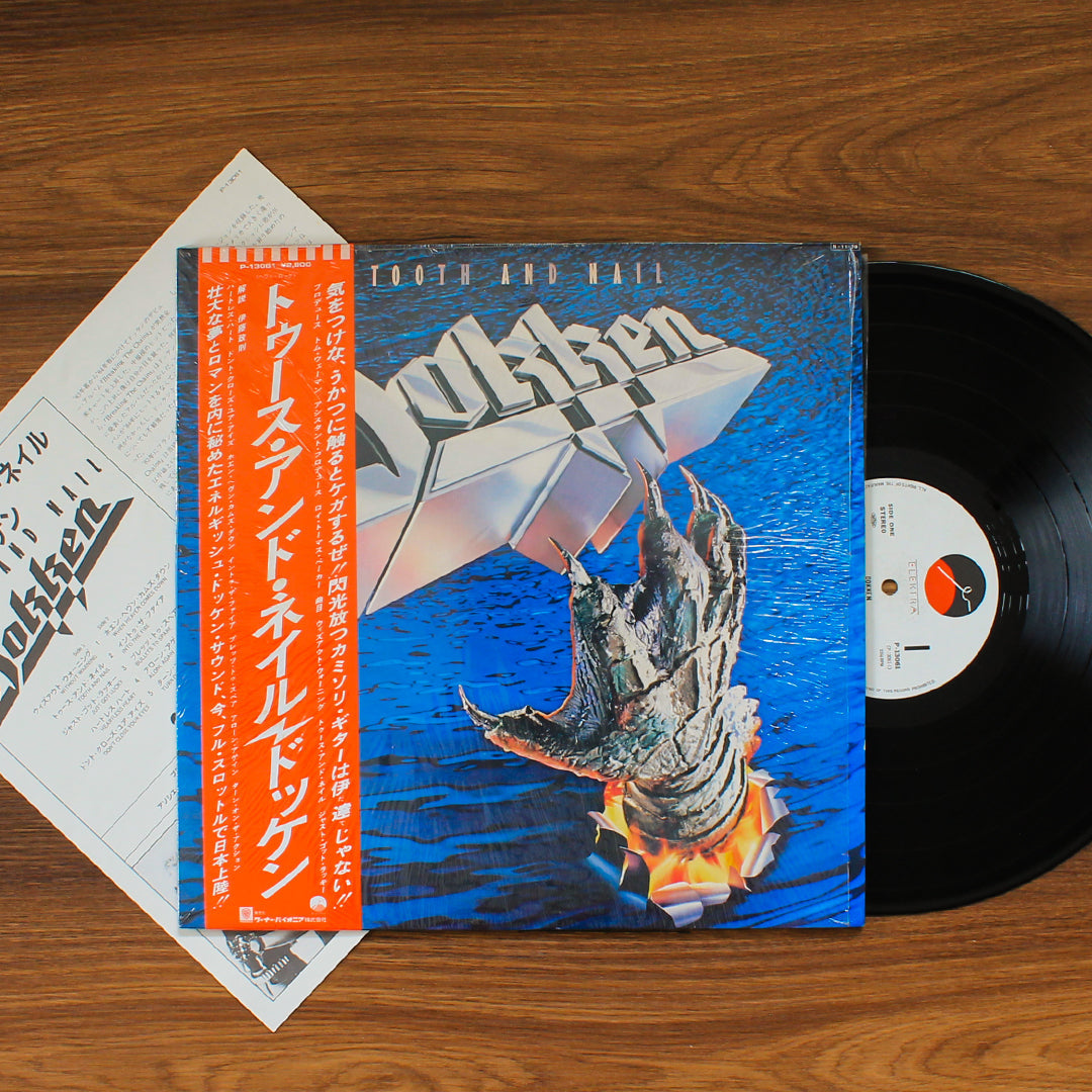 Dokken - Tooth And Nail 33'lük LP PLAK Japan Vinyl