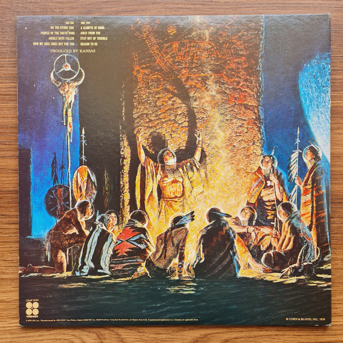 Kansas – Monolith 33'lük LP PLAK Japan Vinyl