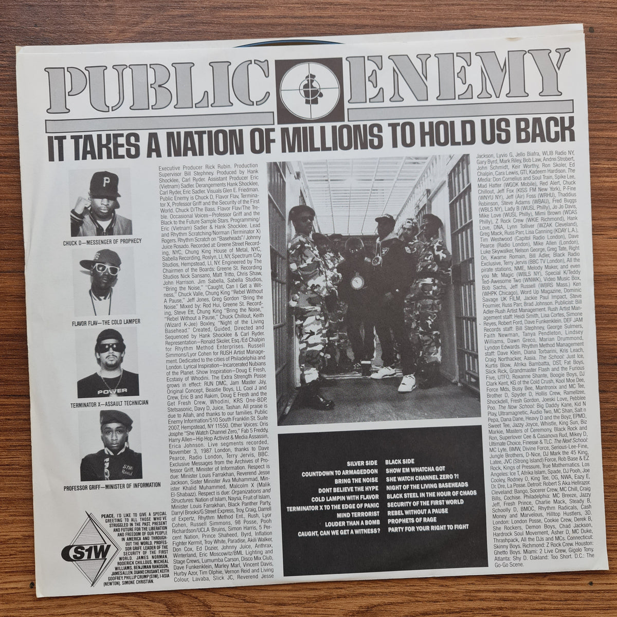 Public Enemy – It Takes A Nation Of Millions To Hold Us Back Japan Vinyl