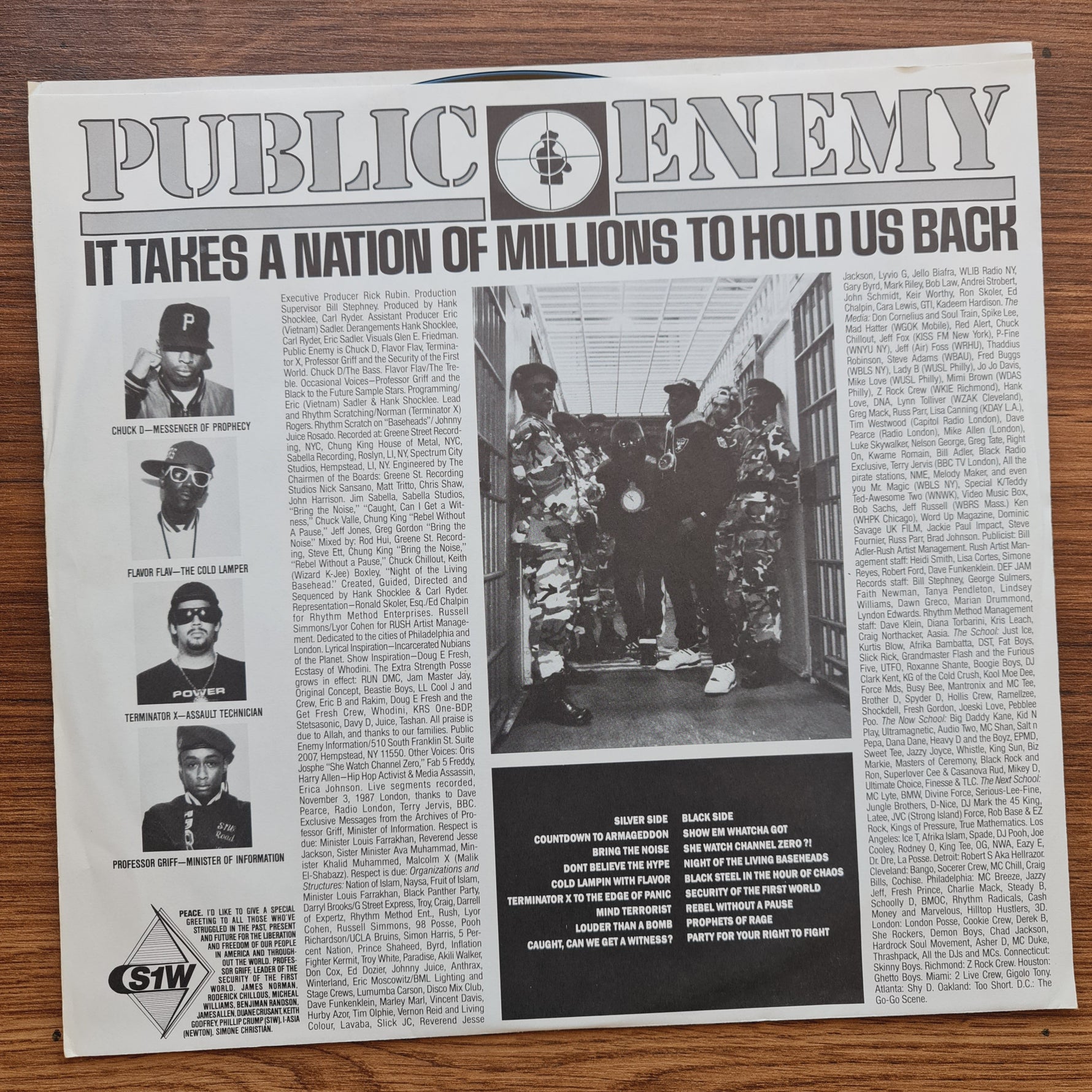 Public Enemy – It Takes A Nation Of Millions To Hold Us Back Japan Vinyl