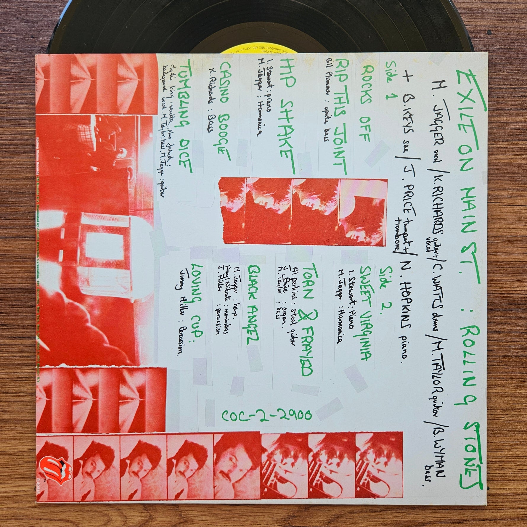 Rolling Stones – Exile On Main St. 33'lük LP PLAK Japan Vinyl