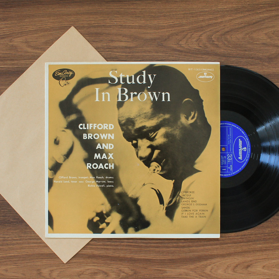 Clifford Brown And Max Roach – Study In Brown 33'lük LP PLAK Japan Vinyl