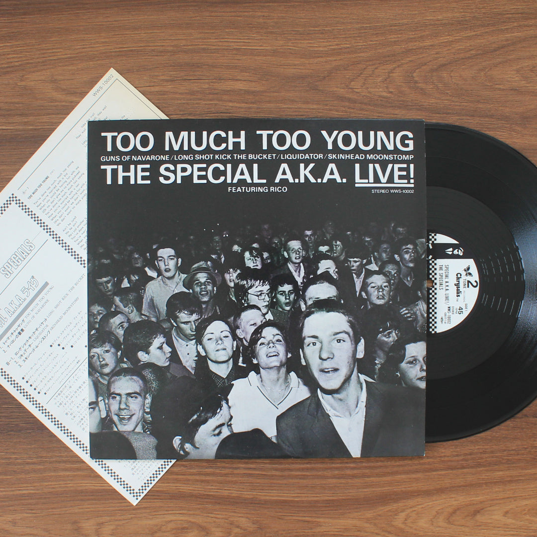 The Special A.K.A. Featuring Rico - Too Much Too Young 33'lük LP PLAK Japan Vinyl