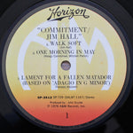 Jim Hall - Commitment Imzali Plak Japan Vinyl
