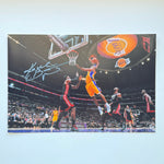 Kobe Bryant 20x30 cm Boyutunda El İmzalı Fotoğraf (Ömür Boyu COA) Japan Vinyl