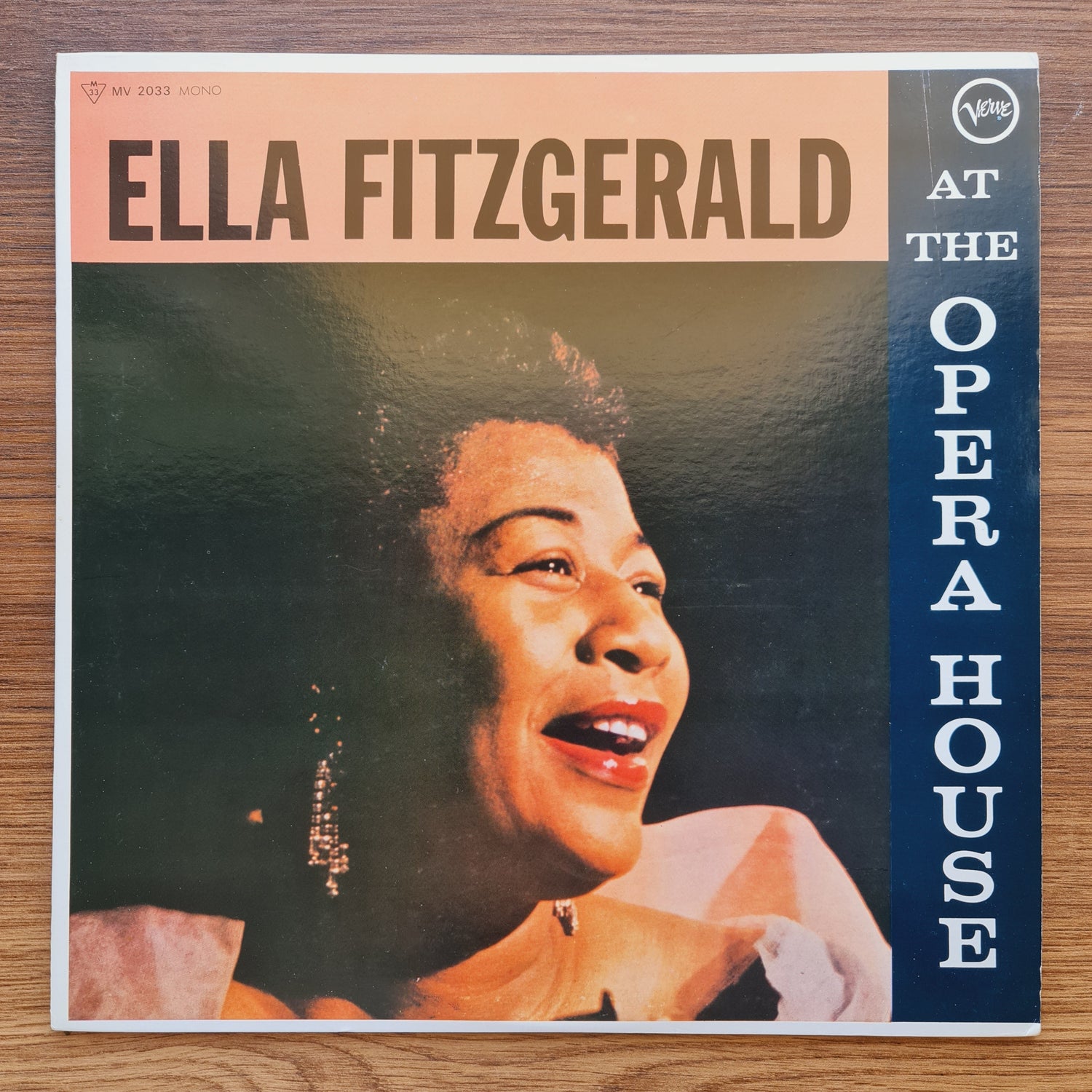 Ella Fitzgerald – Ella Fitzgerald At The Opera House 33'lük LP PLAK Japan Vinyl