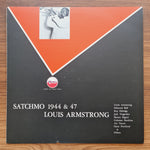 Louis Armstrong – Satchmo 1944 & 1947 33'lük LP PLAK Japan Vinyl
