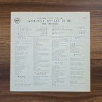The Beatles – Let It Be Japan Vinyl