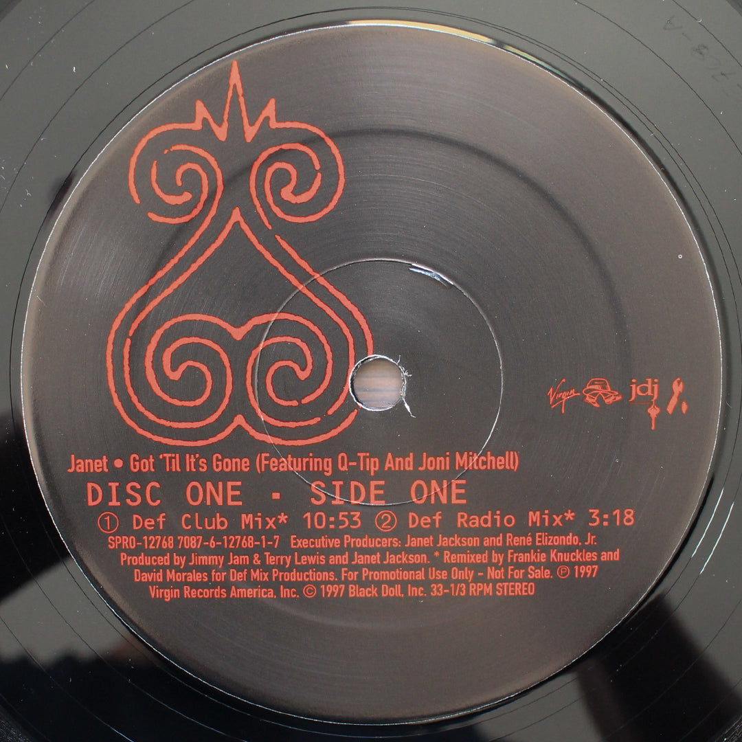 Janet Featuring Q-Tip And Joni Mitchell - Got 'Til It's Gone Japan Vinyl