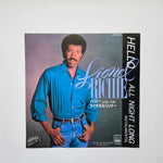 Lionel Richie – Hello / All Night Long (Instrumental) Japan Vinyl