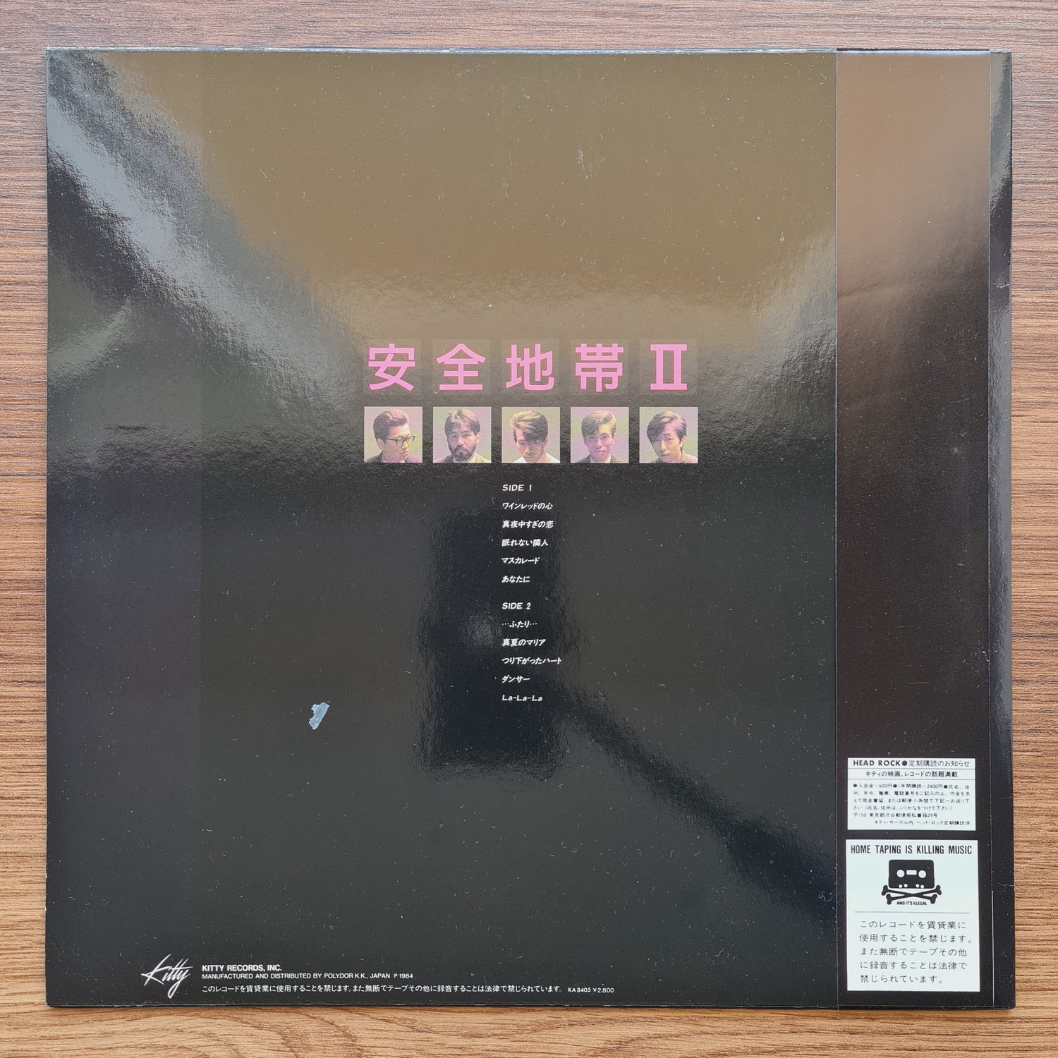 Anzen Chitai – Safe Zone II Japan Vinyl