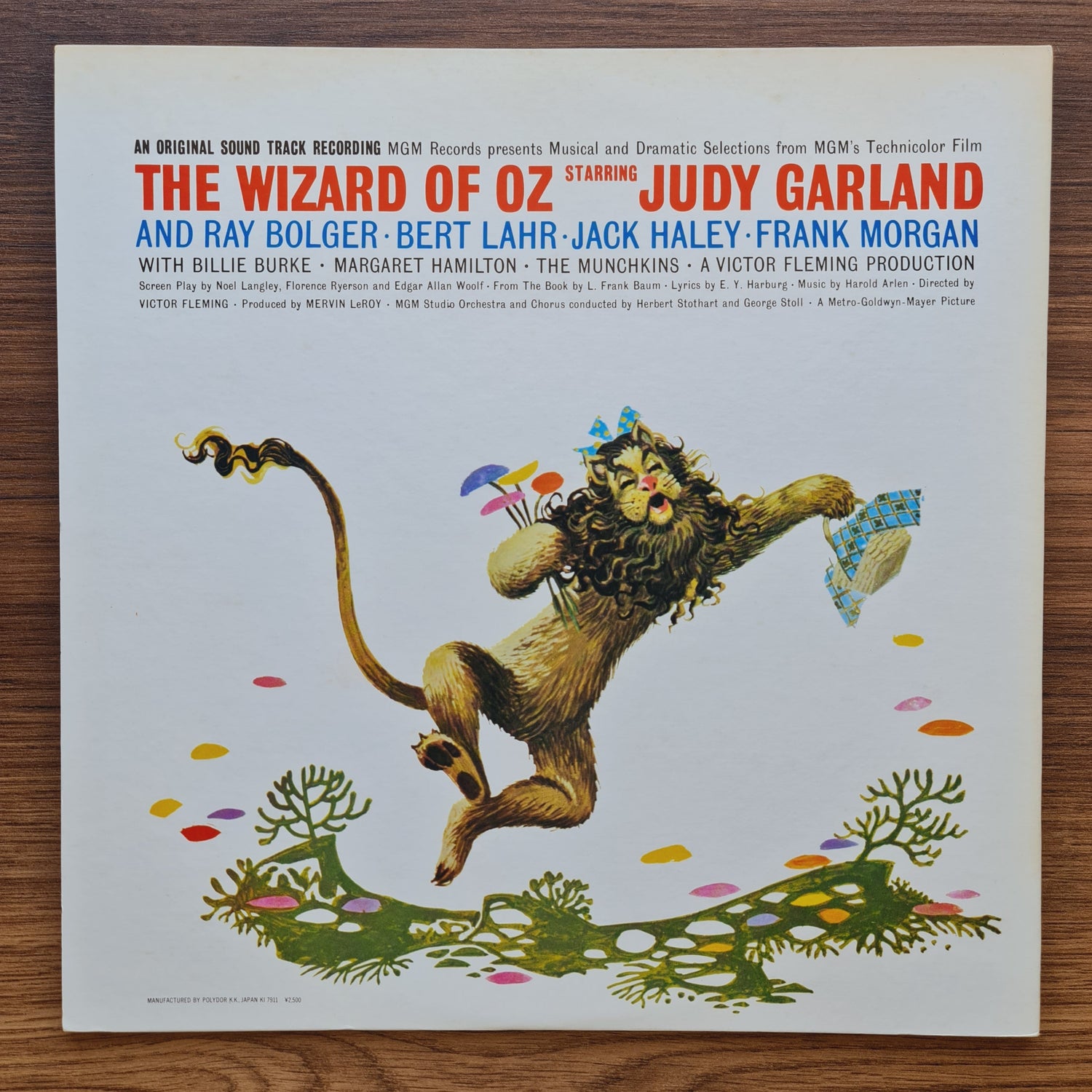 MGM Studio Orchestra – The Wizard Of Oz The Original Soundtrack Recording 33'lük LP PLAK Japan Vinyl