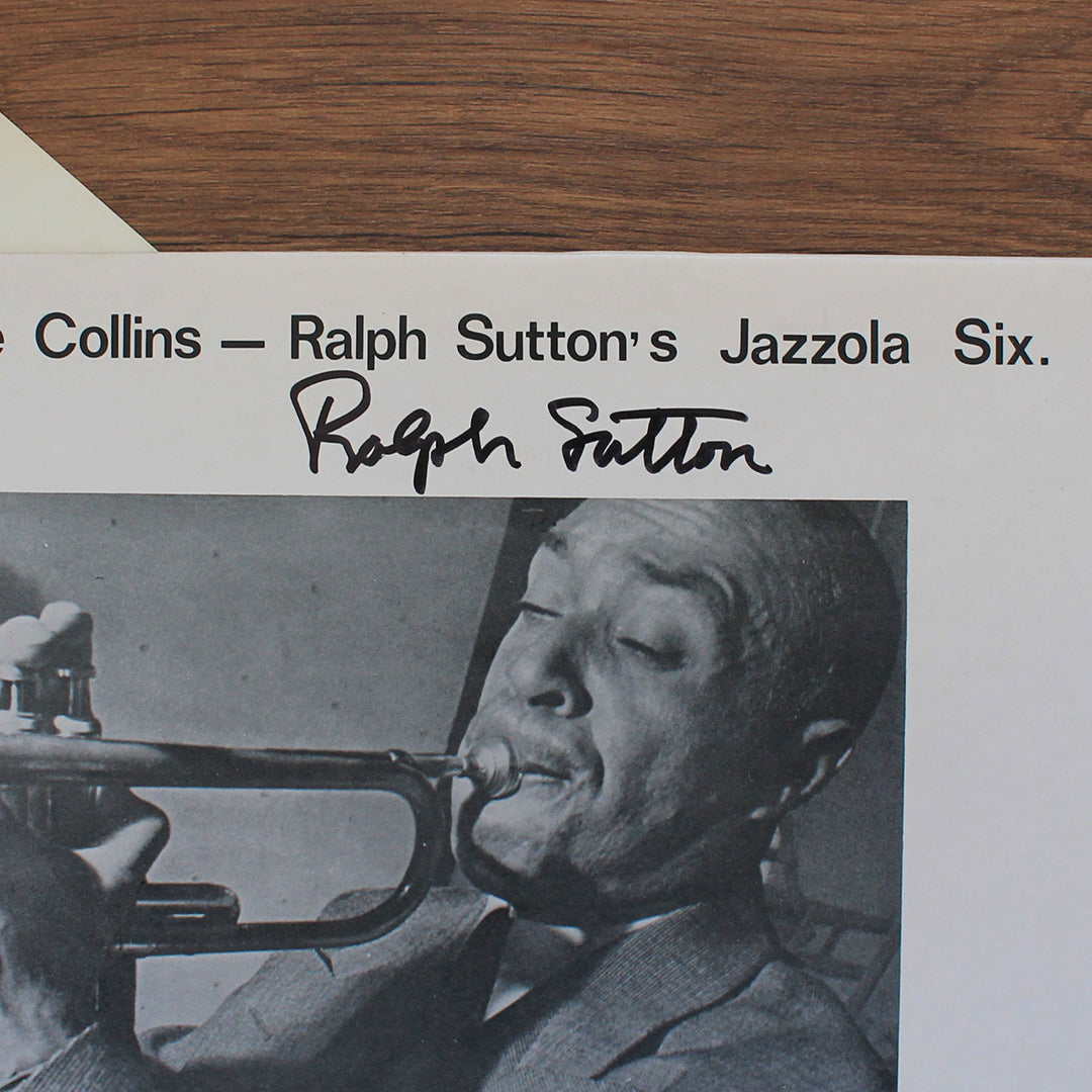 Lee Collins – Ralph Sutton Jazzola Six Vol.1 İmzalı Plak Japan Vinyl