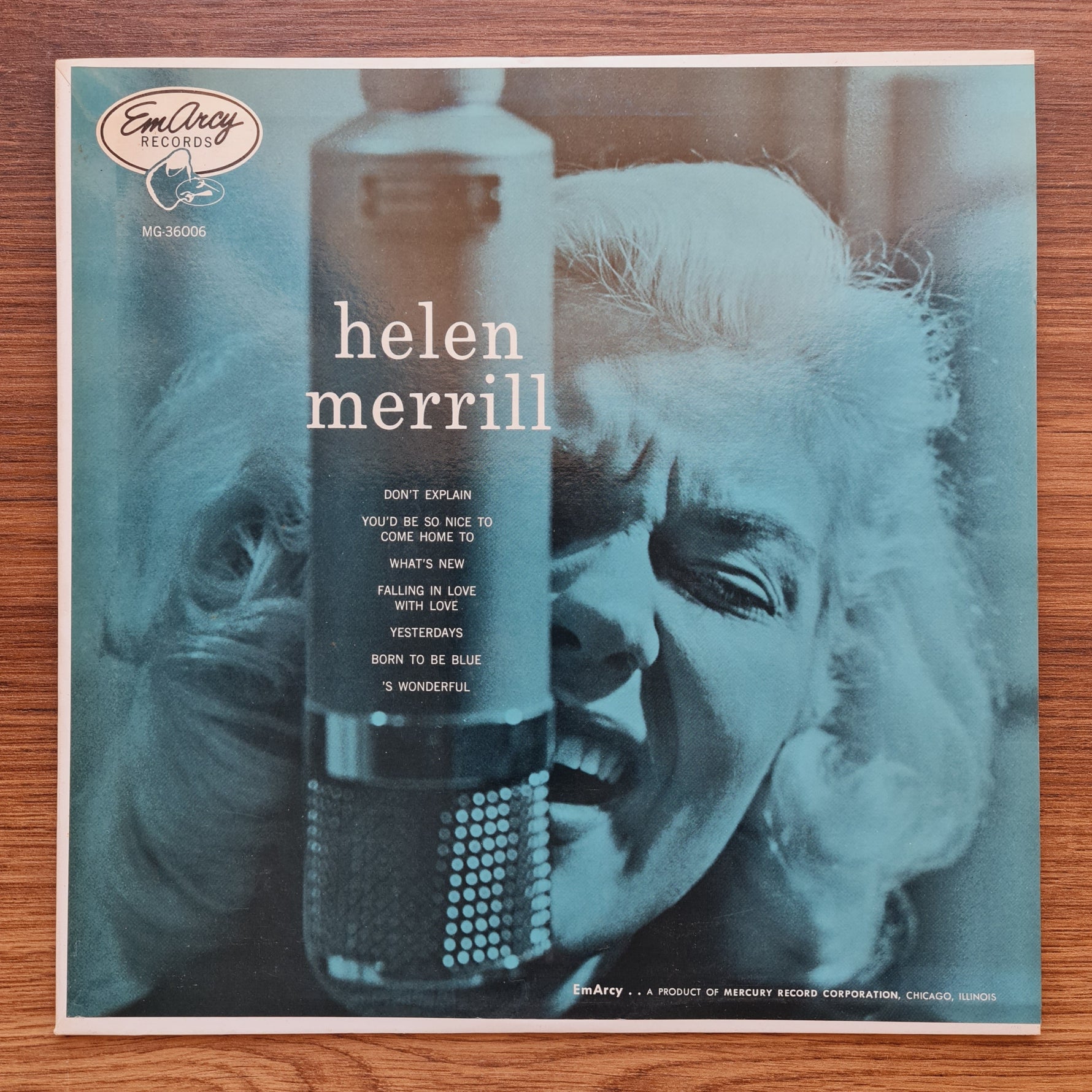 Helen Merrill – Helen Merrill 33'lük LP PLAK Japan Vinyl