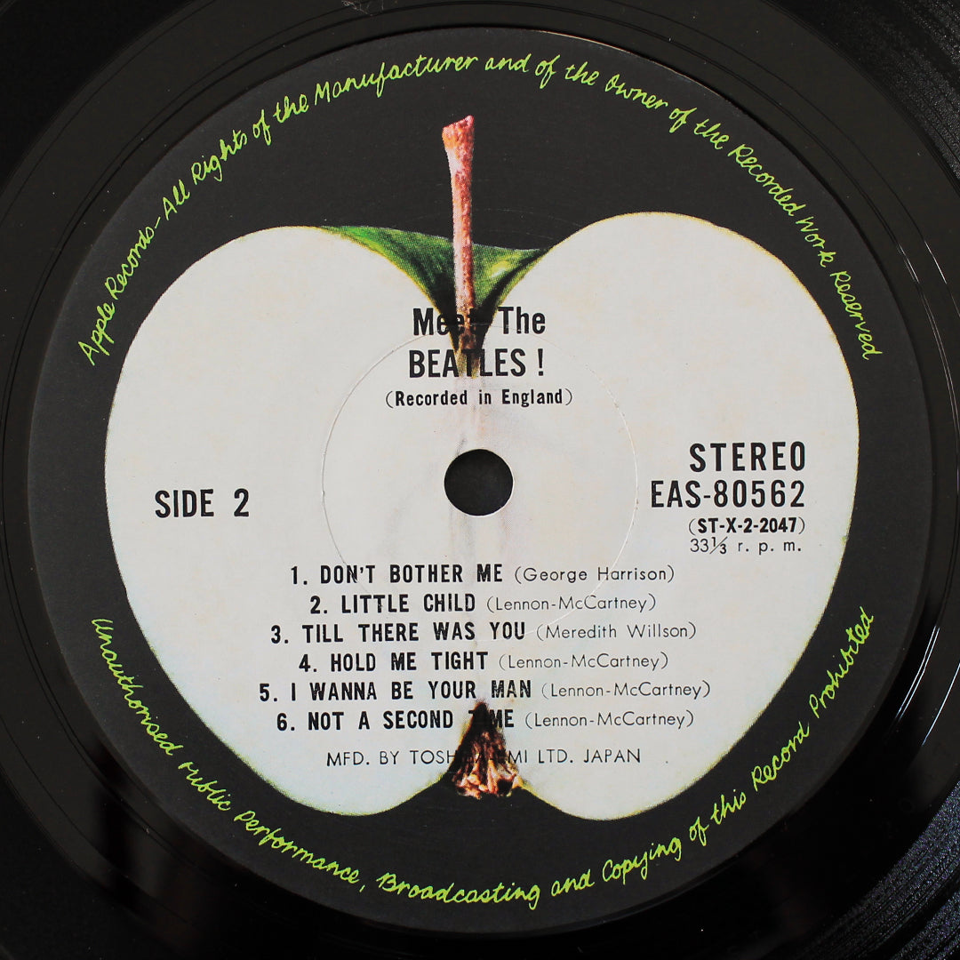 The Beatles - Meet The Beatles! 33'lük LP PLAK Japan Vinyl