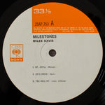 Miles Davis - Milestones 33'lük LP PLAK Japan Vinyl